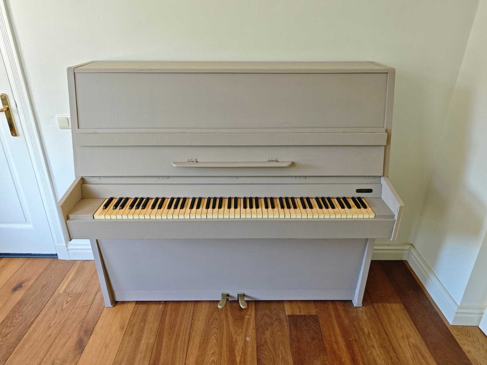 Piano - ongestemd - alle toetsen werken, Ophalen, Gebruikt, Overige kleuren, Piano