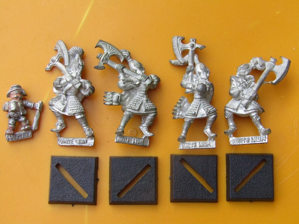 White Lions of Chrace, Verzenden, Zo goed als nieuw, Warhammer, Figuurtje(s)