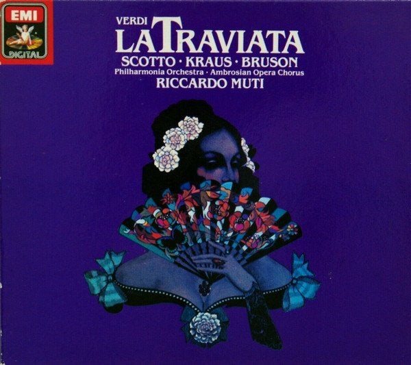 Verdi - La Traviata (EMI Digital, Riccardo Muti), Cd's en Dvd's, Verzenden, Verdi, Opera of Operette, Zo goed als nieuw