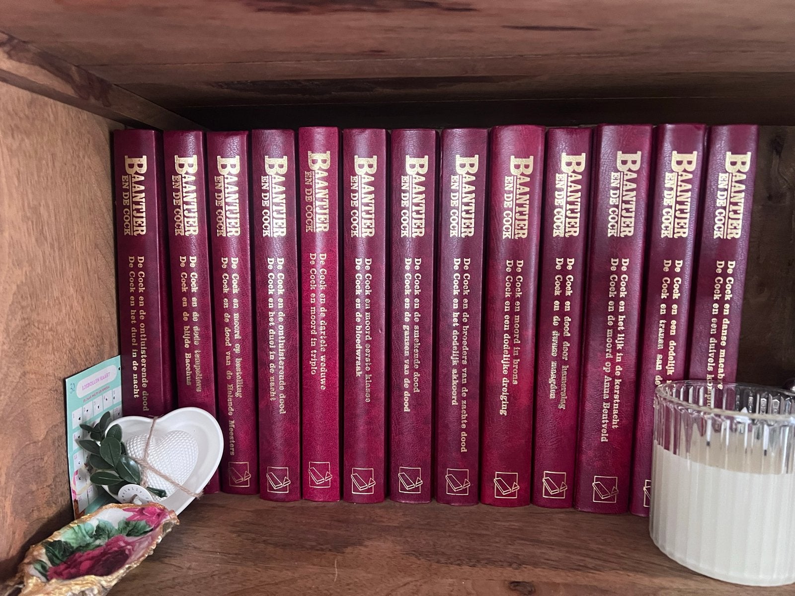 37 Baantjer boeken - Complete collectie De Cock, Boeken, Ophalen of Verzenden, Nieuw