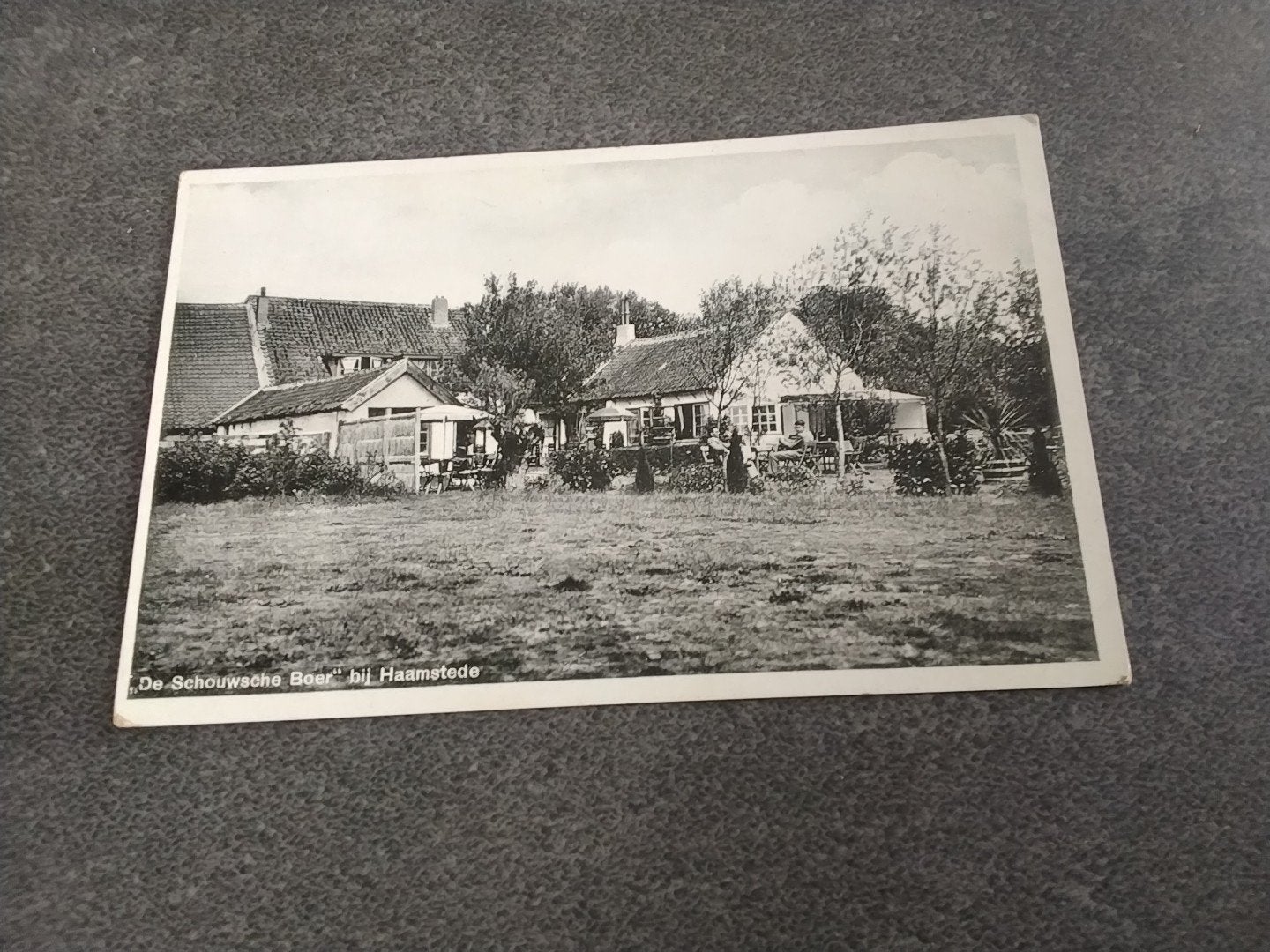 Haamstede De Schouwse Boer, Verzamelen, Ansichtkaarten | Nederland, Ophalen of Verzenden, 1920 tot 1940, Ongelopen, Zeeland