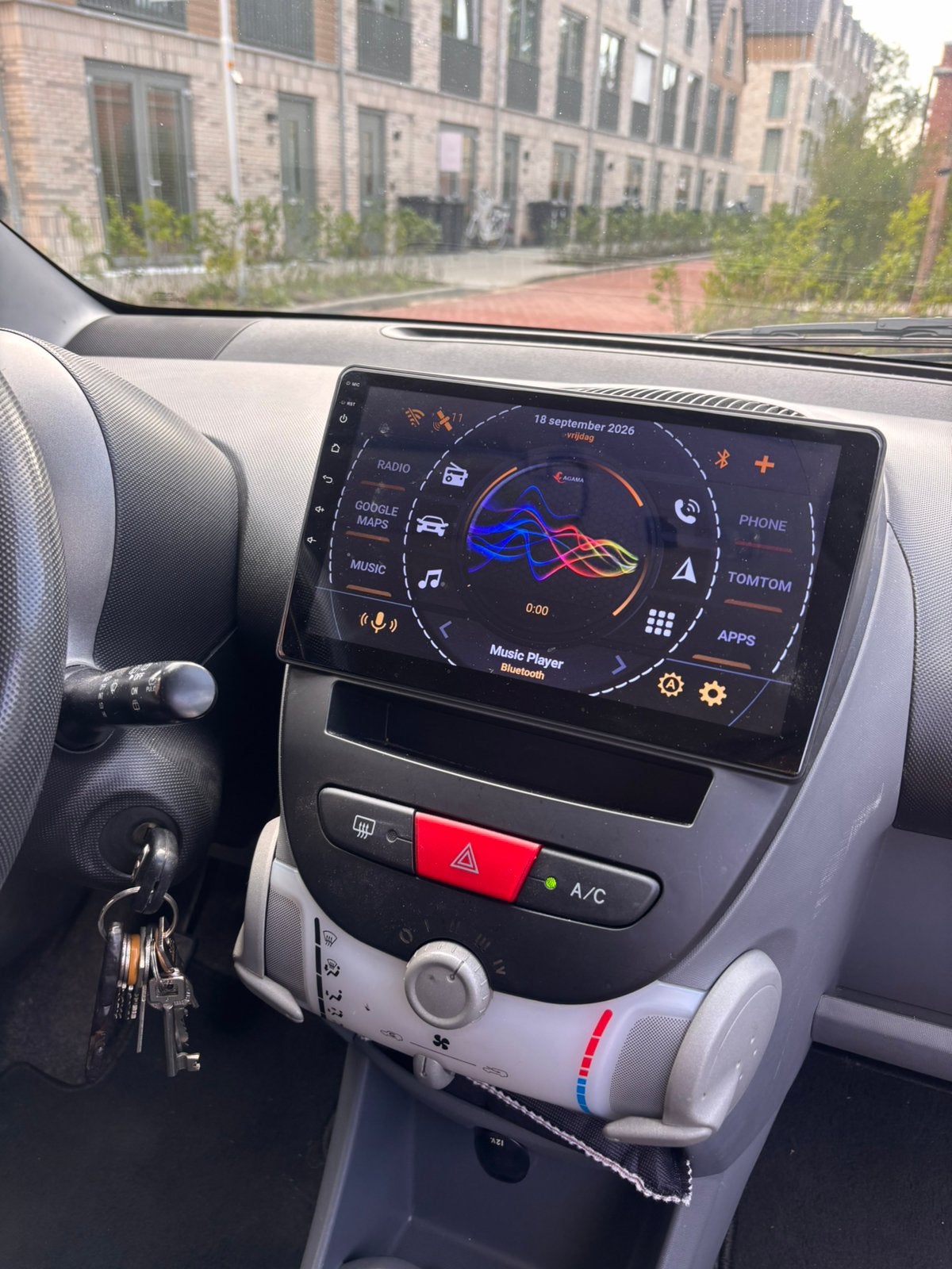 Foto 7 van Toyota Aygo 1.0 12V Vvt-i 5DRS 2006 Grijs