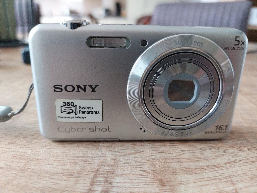 1 digitale camera sony 16.1 mega pixels, Gebruikt, Accu, Overige typen, 16 megapixels