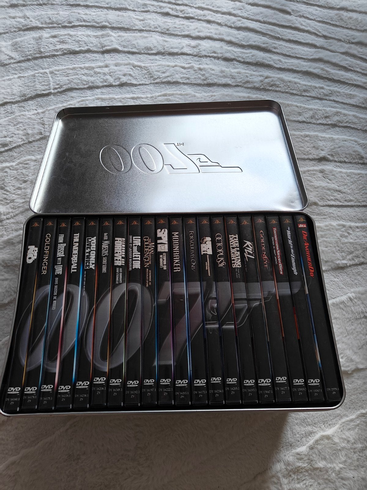 James Bond collection box DVD set, Vanaf 12 jaar, Ophalen of Verzenden, Zo goed als nieuw