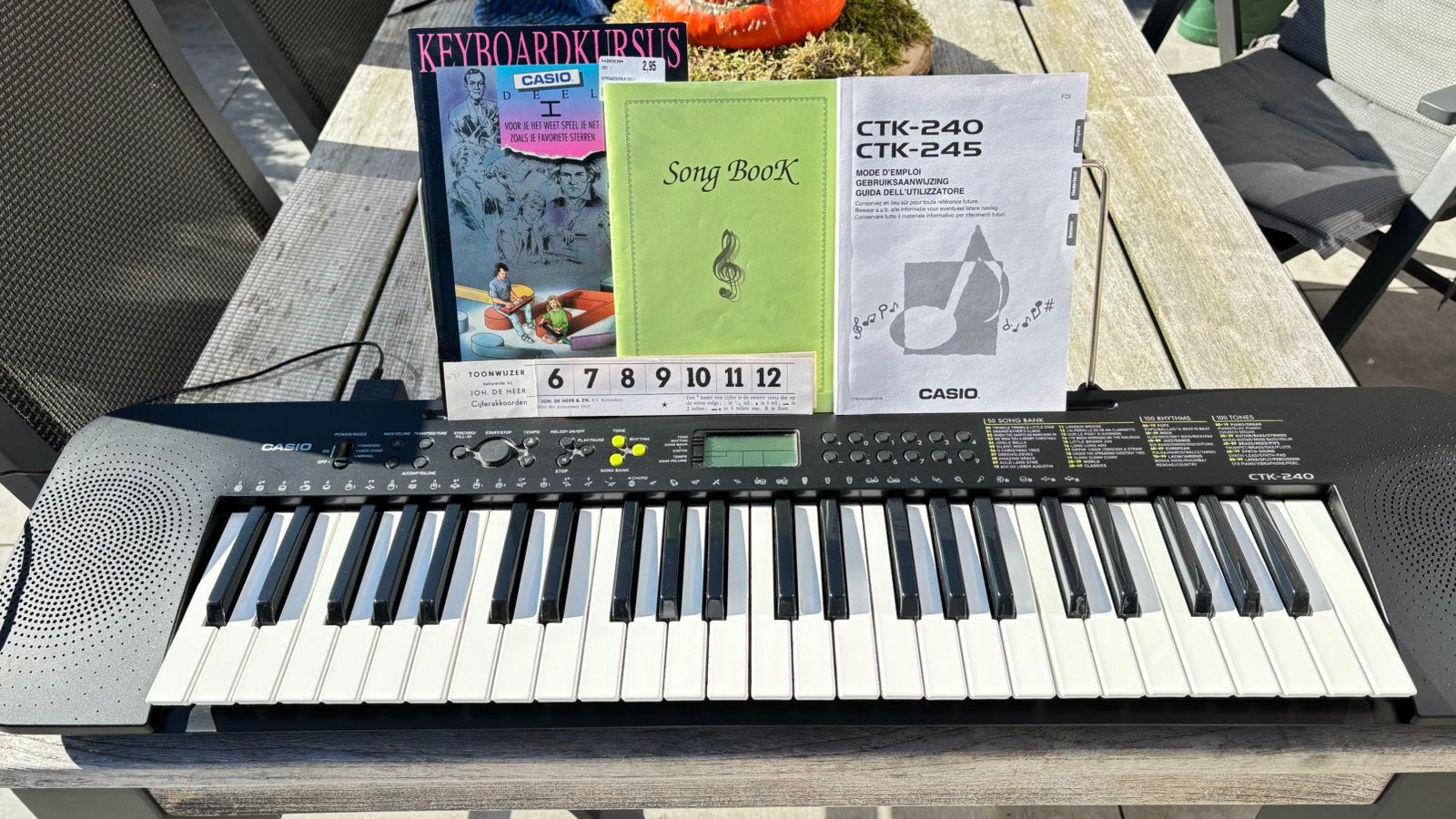 Mooi Casio CTK240 keyboard, Ophalen, Gebruikt, 49 toetsen, Casio