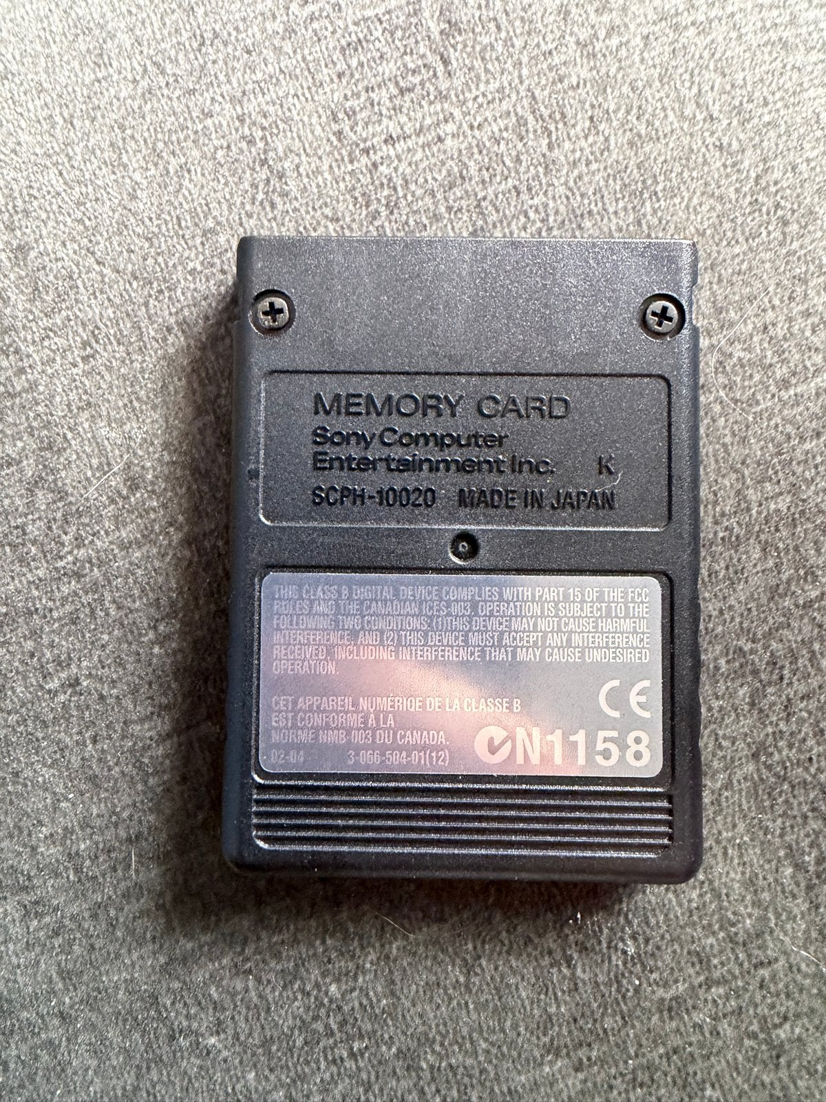 Sony PlayStation 2 8MB Memory Card - Origineel, Ophalen of Verzenden, Gebruikt, Geheugenkaart, PlayStation 2