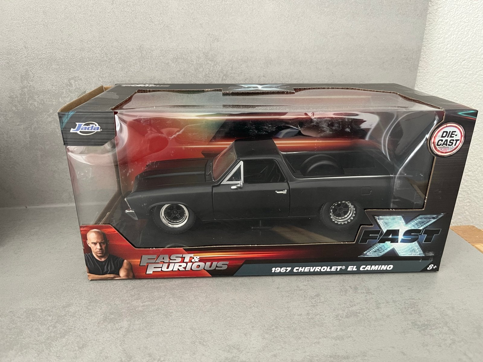 Jada Fast & Furious 1967 Chevrolet El Camino 1:24 Die-Cast, Hobby en Vrije tijd, Modelauto's | 1:24, Ophalen, Nieuw, Auto, Jada