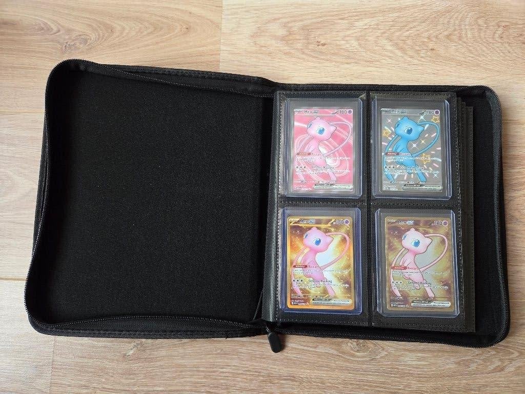 Pokemon Mew en mewtwo kaarten collectie, Ophalen of Verzenden, Zo goed als nieuw, Meerdere kaarten, Foil