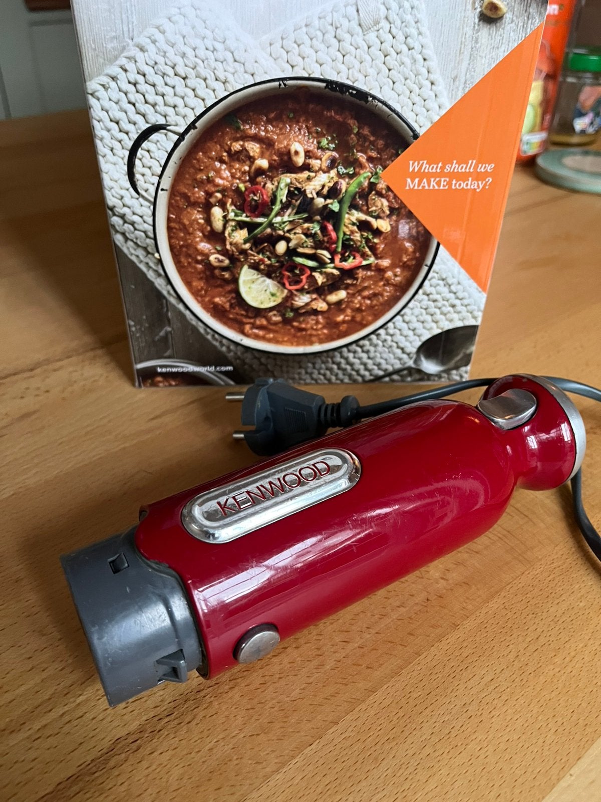 Kenwood staafmixer motor HB850, 700W, Minder dan 1 liter, Ophalen of Verzenden, Gebruikt, 1 snelheid