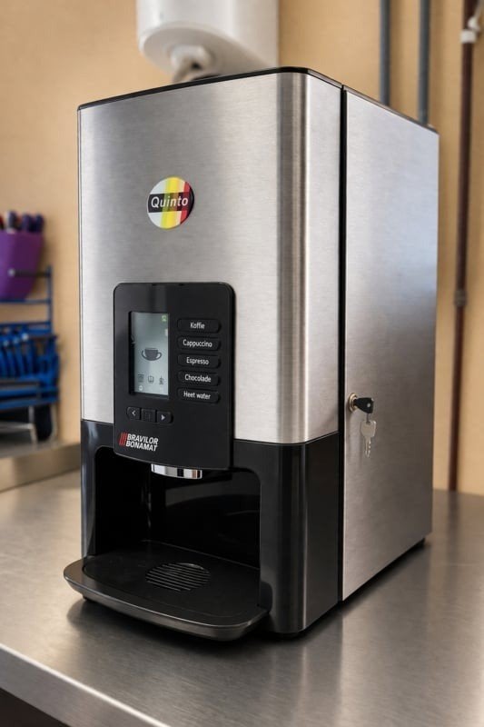 Koffiemachine Bravilor Quinto - Douwe Egberts - Gereviseerd, -, -, Overige typen, 10 kopjes of meer