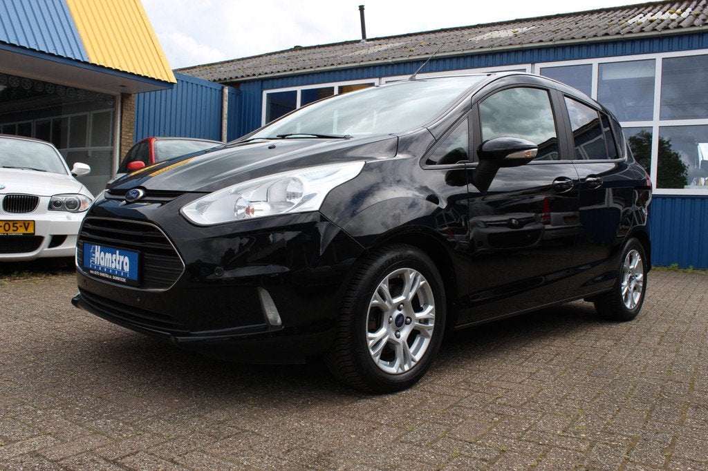 Ford B-Max 1.0i "Titanium" Clima - Navi - PDC ! 100 Pk, Voorwielaandrijving, 101 pk, Gebruikt, Zwart