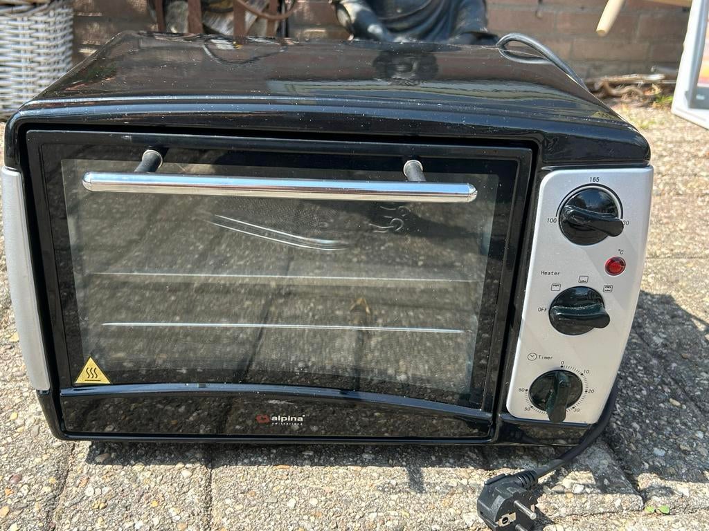 Alpina Mini Oven met Grill - Compact en Handig, Witgoed en Apparatuur, Ovens, Ophalen, Minder dan 45 cm, Gebruikt, Oven met grill
