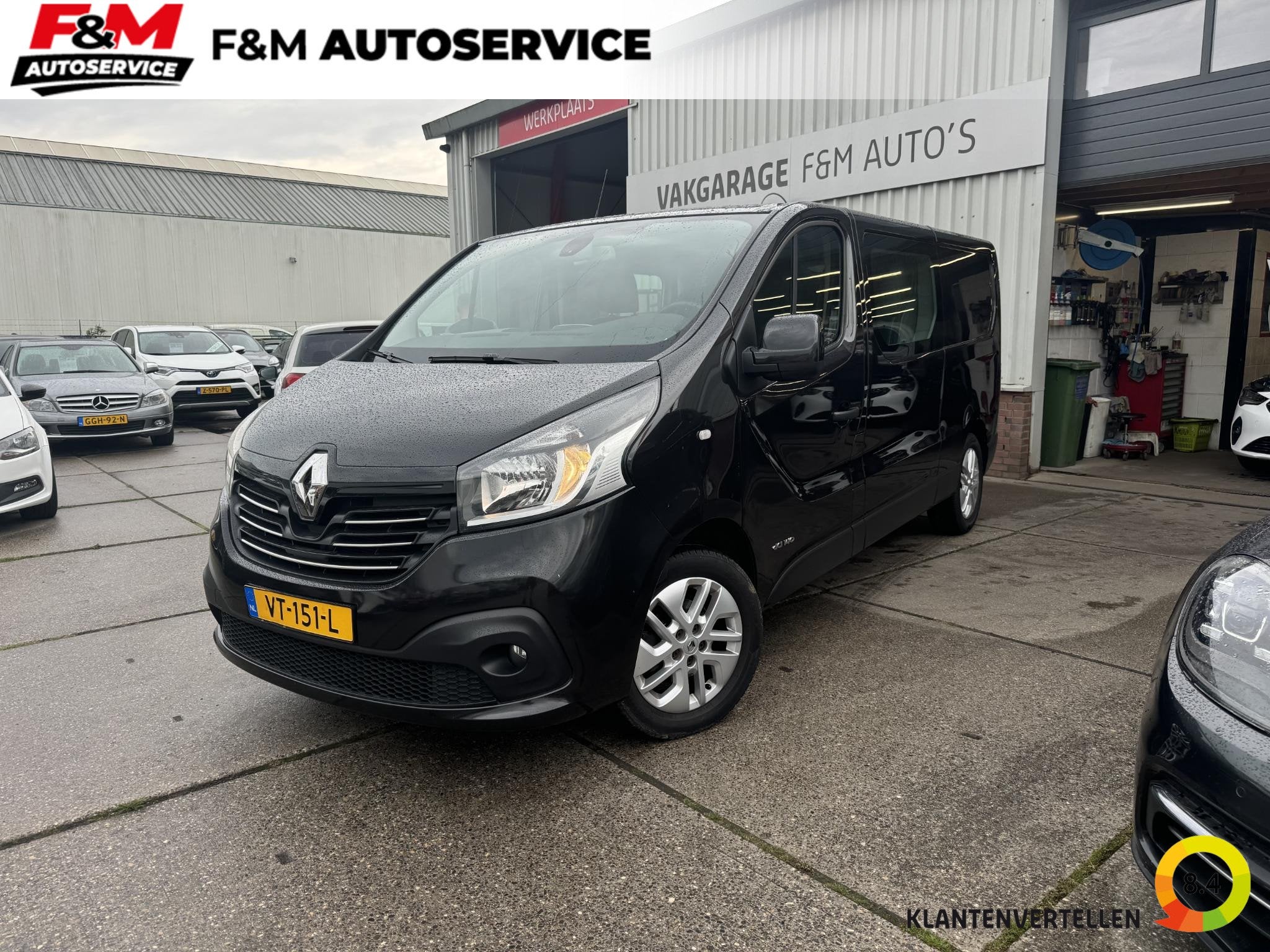 Renault Trafic 1.6 dCi T29 L2H1 DC Turbo2 Airco, cruise, cam, Voorwielaandrijving, Euro 5, Gebruikt, 4 cilinders