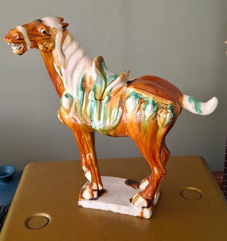 Keramiek chinees paard, Antiek en Kunst, Ophalen of Verzenden