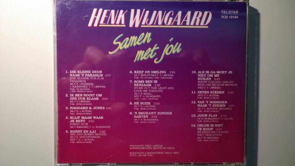 Henk Wijngaard - Samen Met Jou, Ophalen of Verzenden, Zo goed als nieuw, Pop