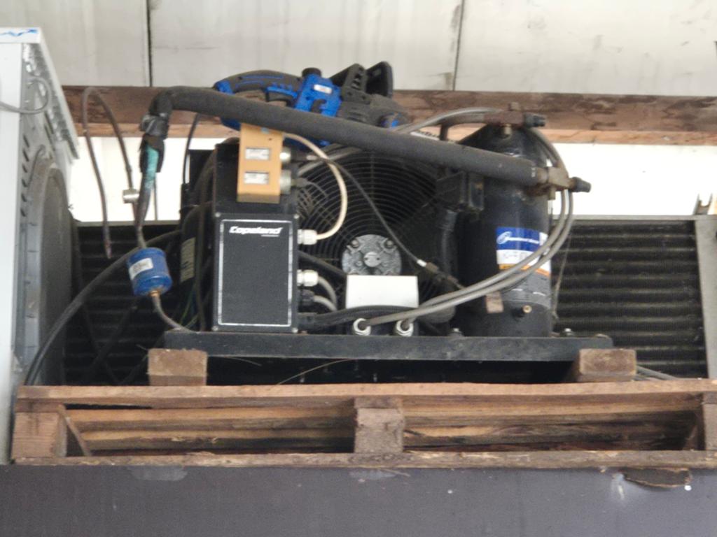 Professionele koelcompressor met condensor, Ophalen of Verzenden, Gebruikt, Wandairco, 3 snelheden of meer