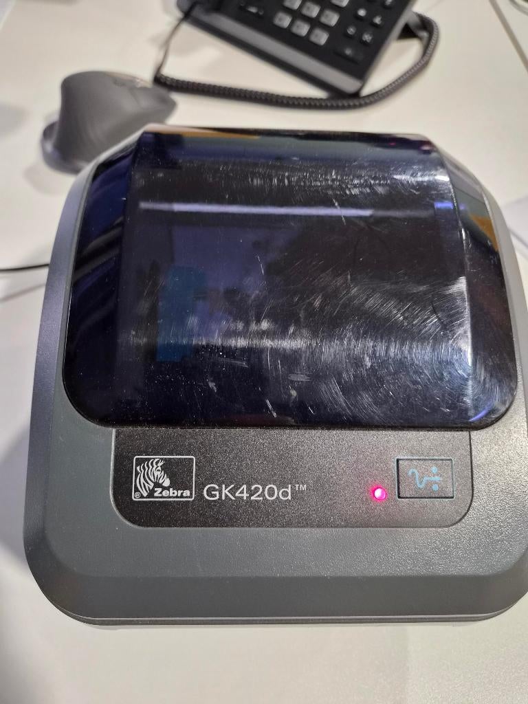 Zebra labelprinter GK420D - USB - 203DPI - Direct thermisch, Computers en Software, Labelprinters, Gebruikt, NVT, Ophalen of Verzenden