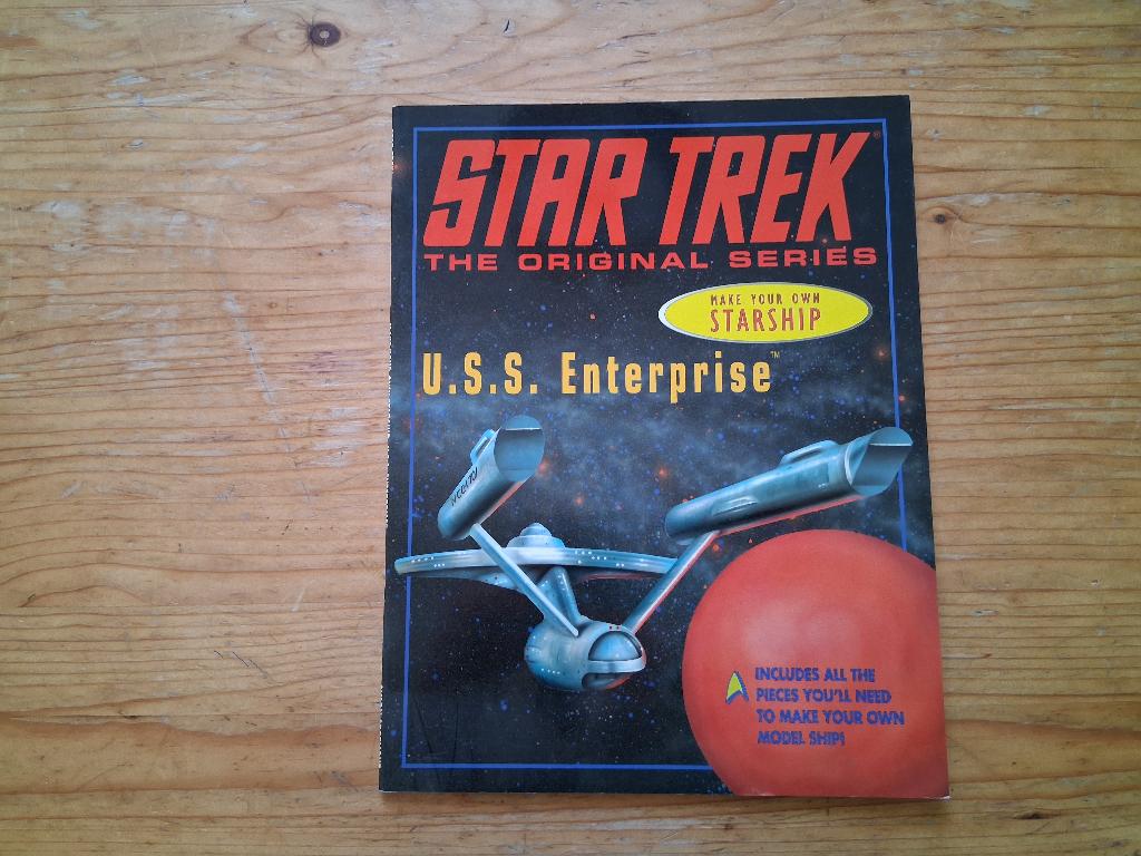 Star Trek TOS - Bouwpakket Karton, Ophalen of Verzenden, Zo goed als nieuw, Star Trek TOS