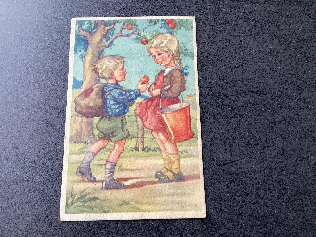 Kinderkaarten. 8 x., Verzenden, 1940 tot 1960, Gelopen, Kinderen