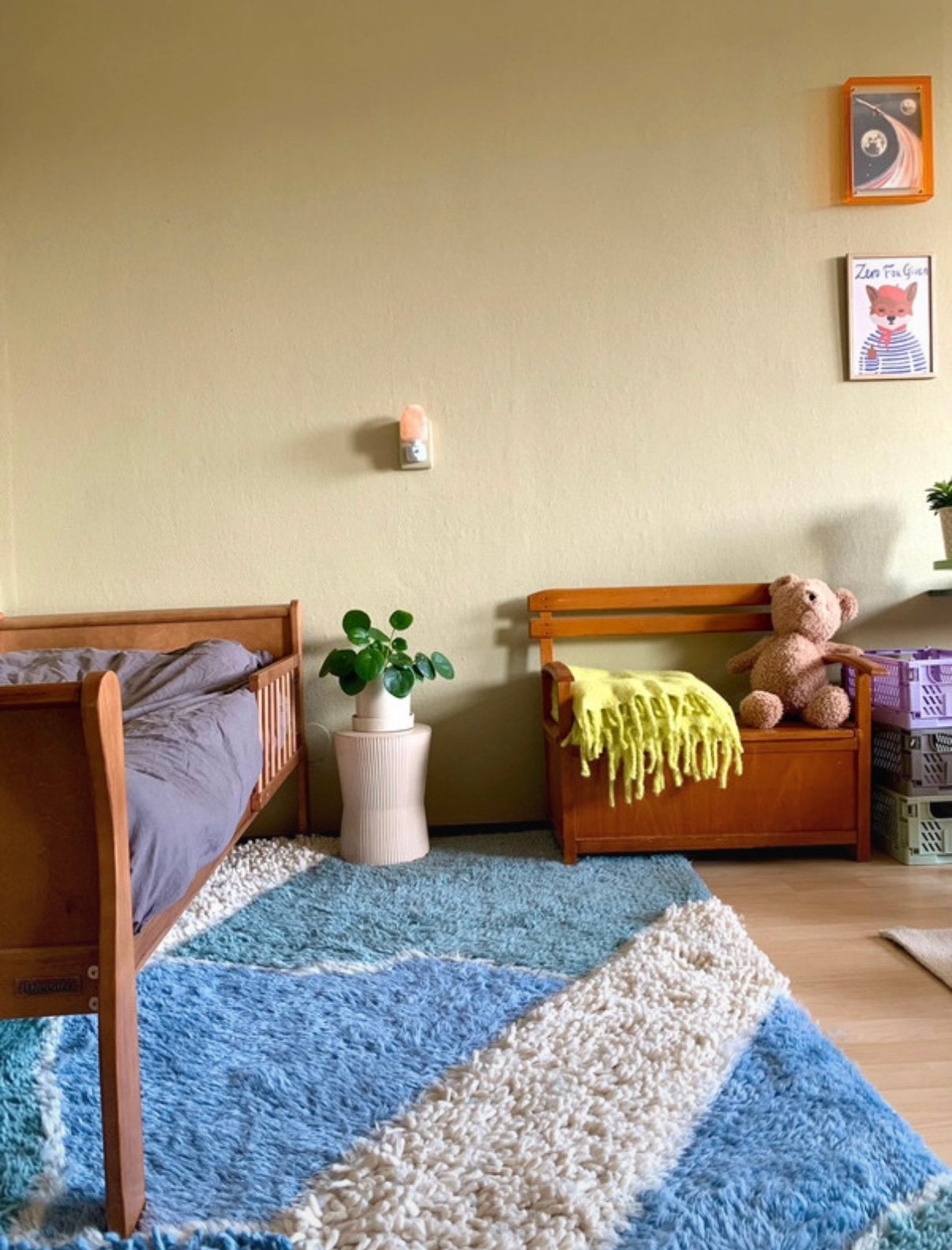 Wollen vloerkleed, Ophalen, 100 tot 150 cm, Zo goed als nieuw, 150 tot 200 cm