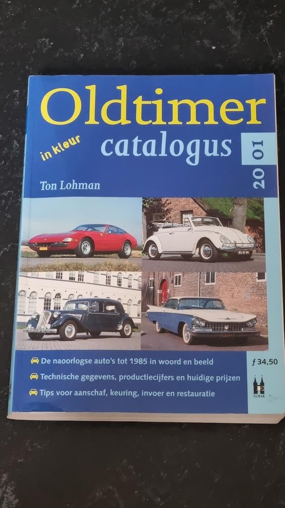Oldtimer catalogus 2001 - Ton Lohman, Ophalen of Verzenden, Gelezen, Algemeen, Ton Lohman