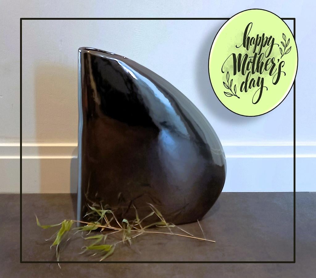 Vaas DESIGN OSLO – 35 cm hoog    MOEDERDAG, Ophalen of Verzenden, Zo goed als nieuw, Overige kleuren, Overige materialen