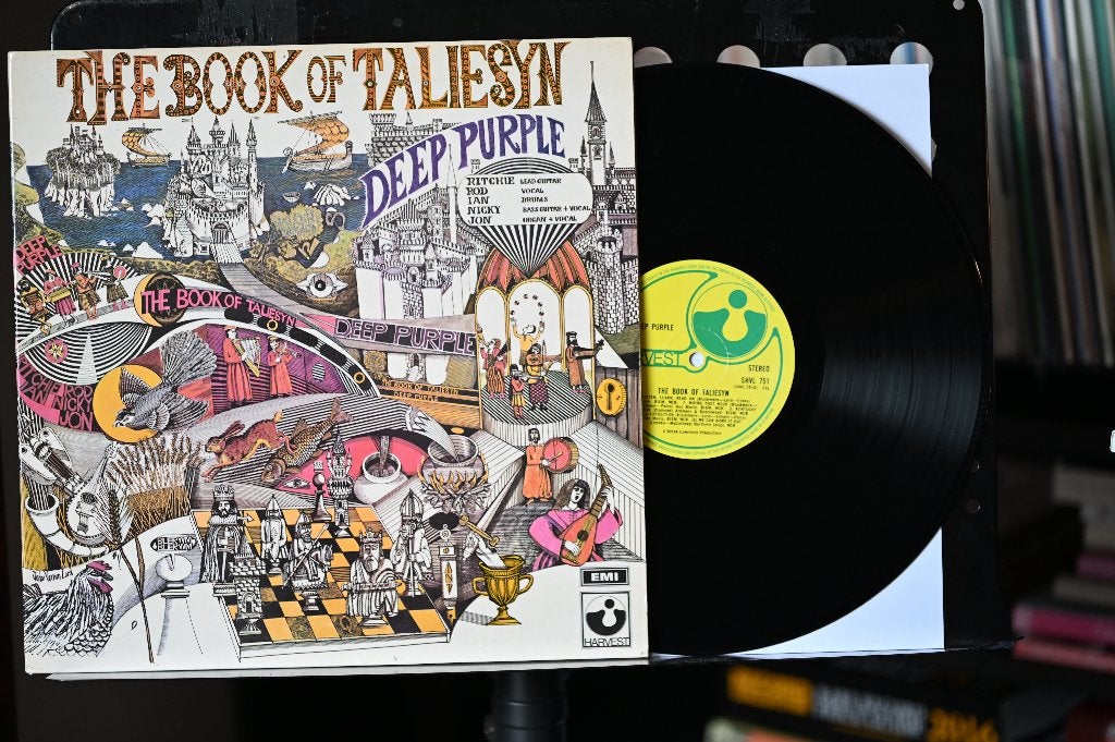 LP  1969  Deep Purple - the book of taliesyn, Cd's en Dvd's, LP, Gebruikt, Ophalen of Verzenden, Beschermende buitenhoes