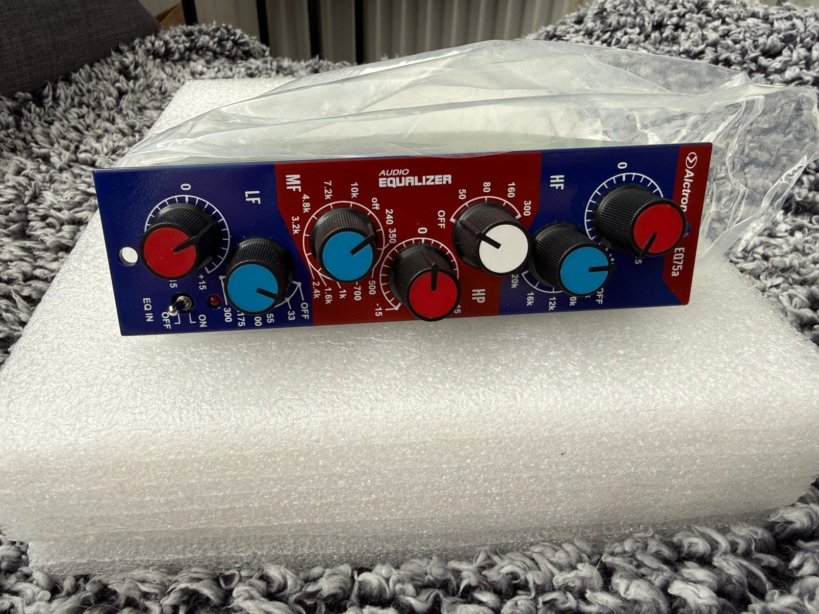 Alctron EQ75a 500 Series Audio Equalizer – nieuw in doos, Ophalen of Verzenden, Nieuw, Equalizer