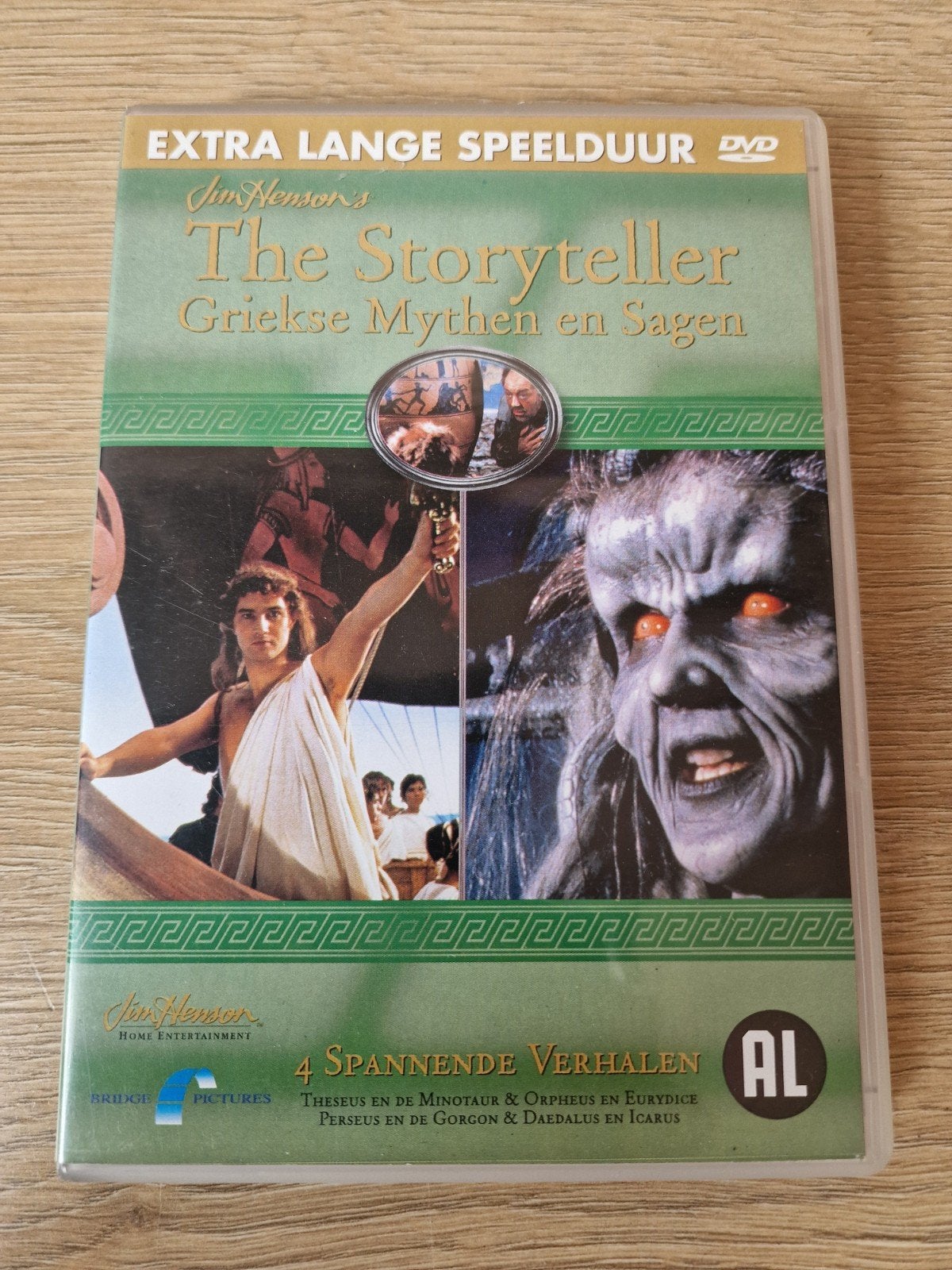 Jim Henson's The Storyteller: Griekse Mythen en Sagen DVD, Cd's en Dvd's, Alle leeftijden, Ophalen of Verzenden, Gebruikt