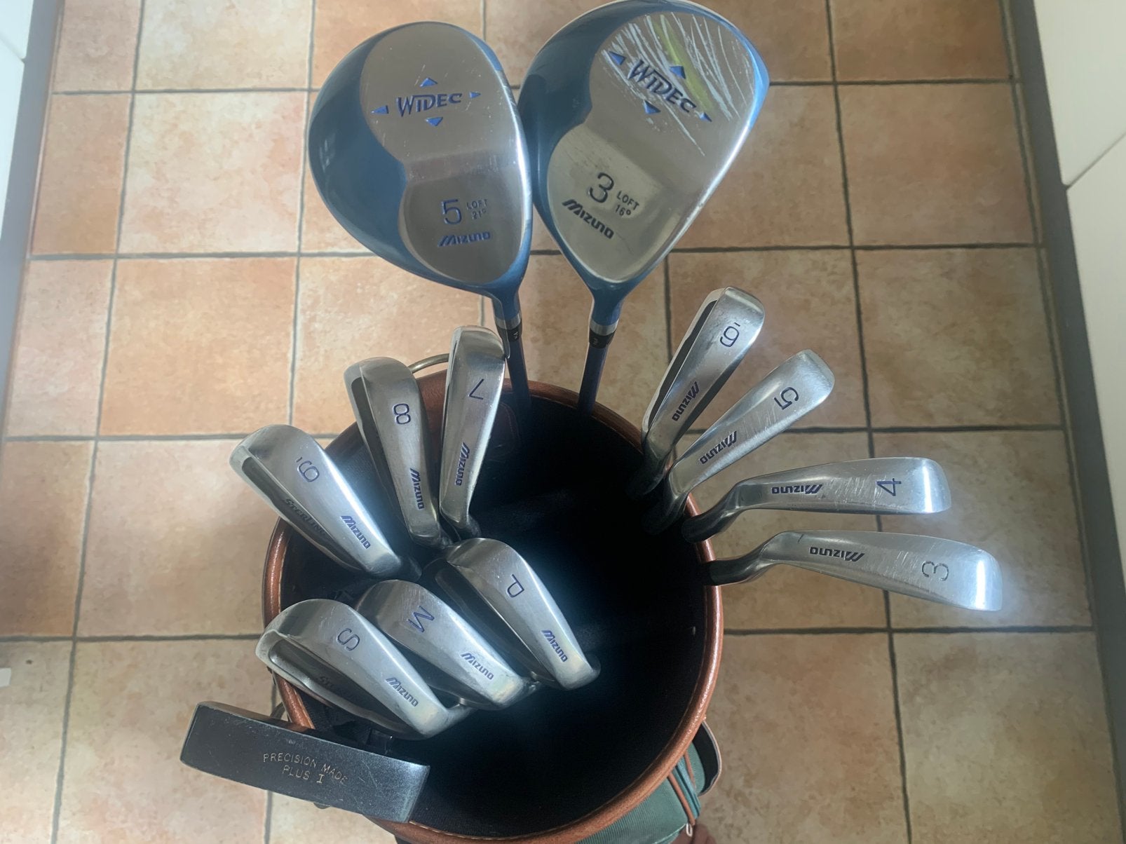 Mizuno golfset compleet, Sport en Fitness, Golf, Ophalen, Zo goed als nieuw, Set, Mizuno