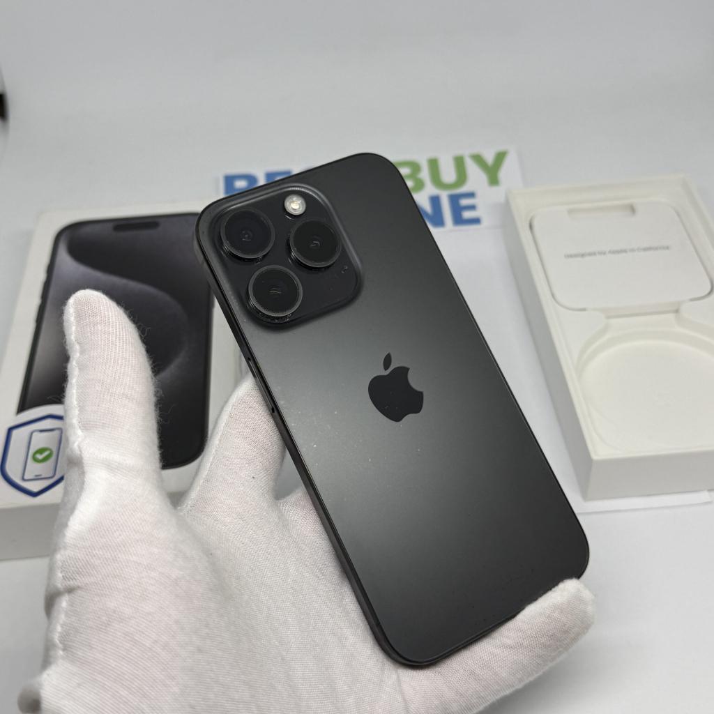 iPhone 15 Pro 512GB zwart /89% batt /krasvrij scherm /garant, Telecommunicatie, Mobiele telefoons | Apple iPhone, 512 GB, 89 %