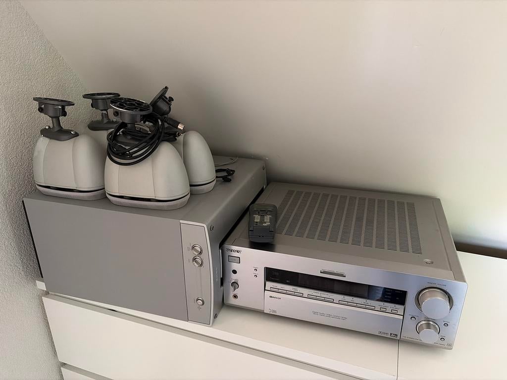 Sony Digital Audio Control Center met Versterker en 5 Pascal, Ophalen, Gebruikt, Losse componenten, Sony
