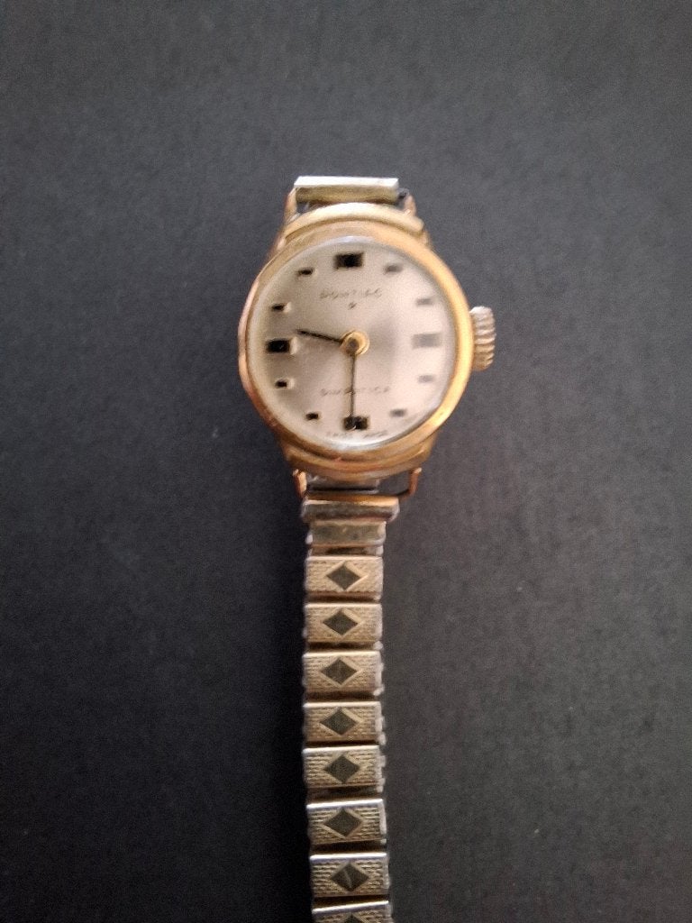 Dames horloge merk Pontiac, Overige merken, Gebruikt, Staal, Polshorloge