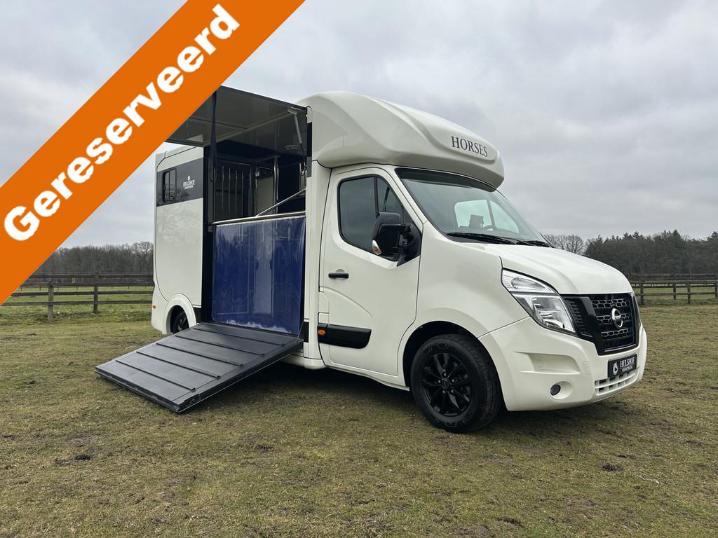 Nissan NV400 2-paards paardenvrachtwagen B-rijbewijs NIEUW &, Dieren en Toebehoren, Gebruikt, Info@hulshof-trading.nl, Overige typen