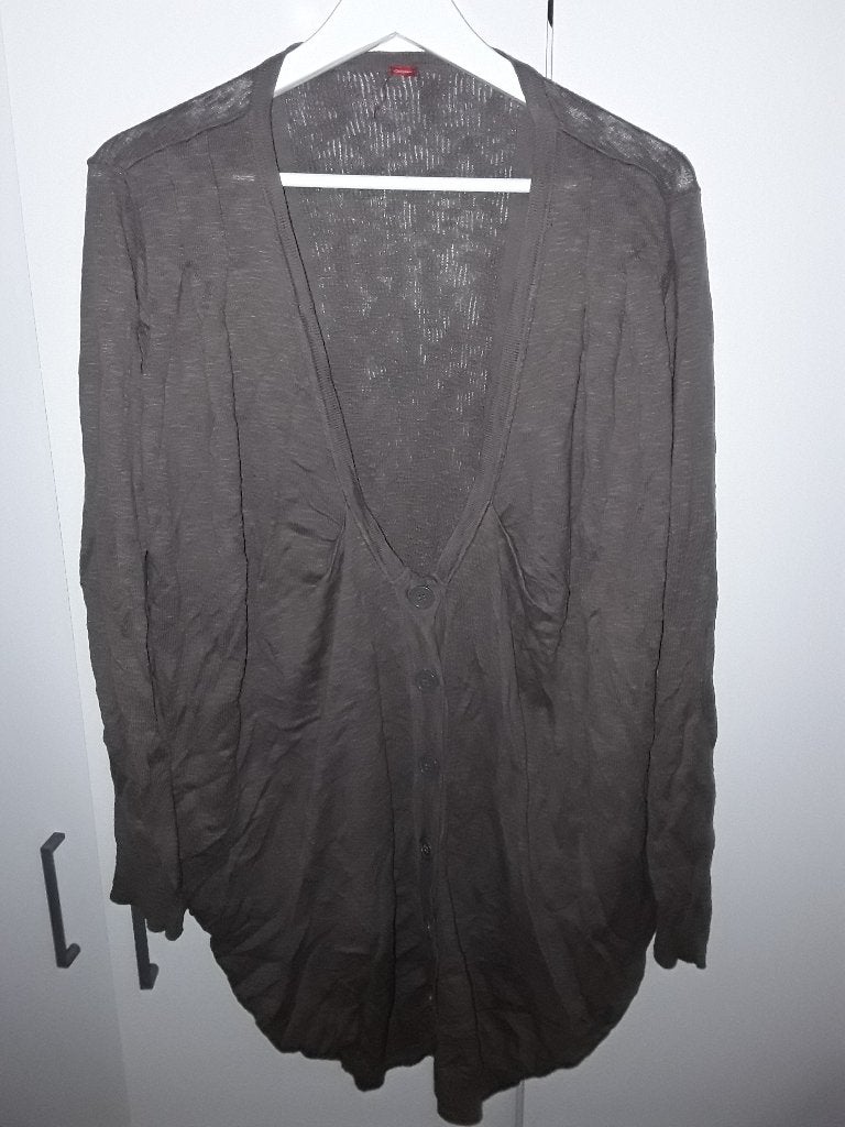 Vero Moda Taupe Gekleurd Vest Met Knopen Maat XL, Bruin, Vero Moda, Maat 46/48 (XL) of groter, Ophalen of Verzenden