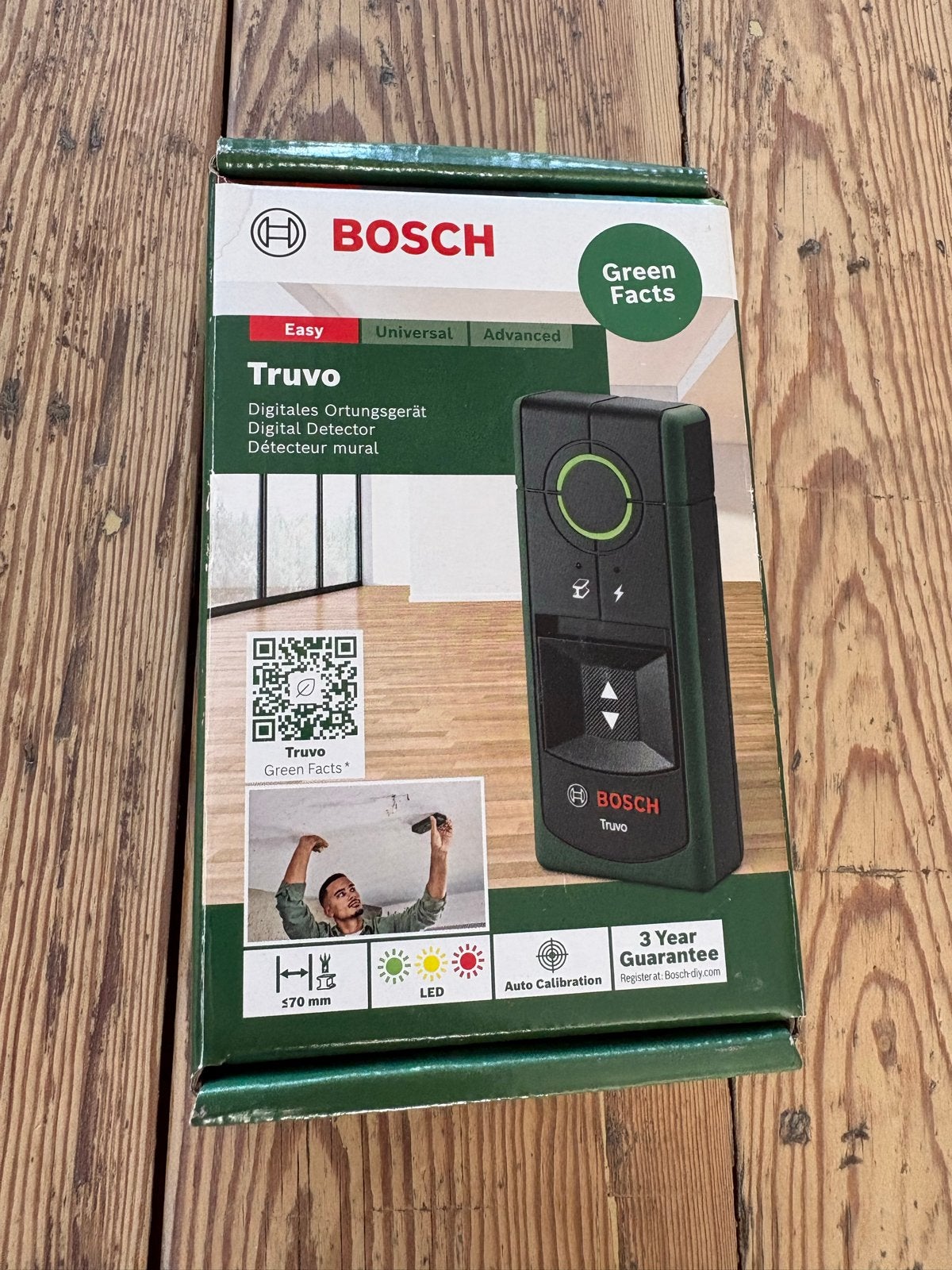 Bosch Truvo Digitale Detector - Nieuw in doos, Doe-het-zelf en Verbouw, Ophalen of Verzenden, Nieuw, Elektriciteit