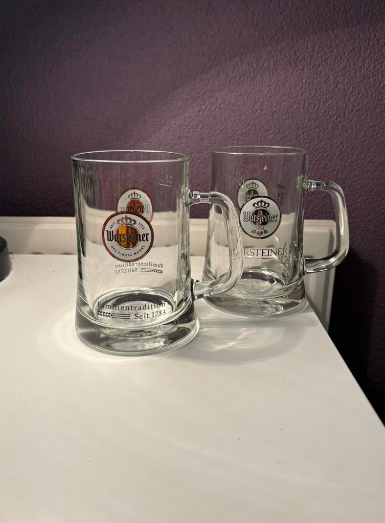 Warsteiner Bierpuls, Verzamelen, Glas en Borrelglaasjes, Zo goed als nieuw, Overige typen, Ophalen of Verzenden