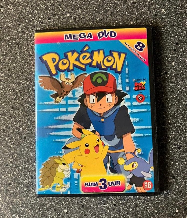 Pokemon Mega Dvd Deel 2 - Lees Omschrijving, Vanaf 6 jaar, Ophalen of Verzenden, Gebruikt, Anime (Japans)