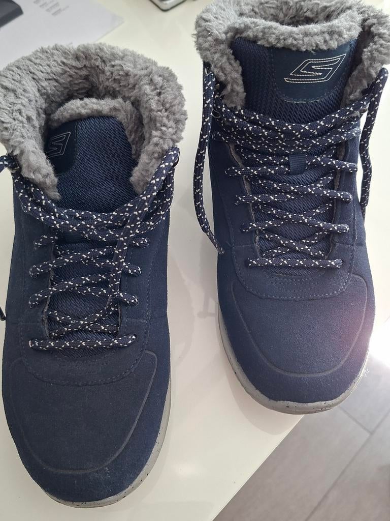 Skechers laarsjes maat 38- Helaas passen steunzolen niet in, Skechers, Blauw, Lage of Enkellaarzen, Ophalen of Verzenden