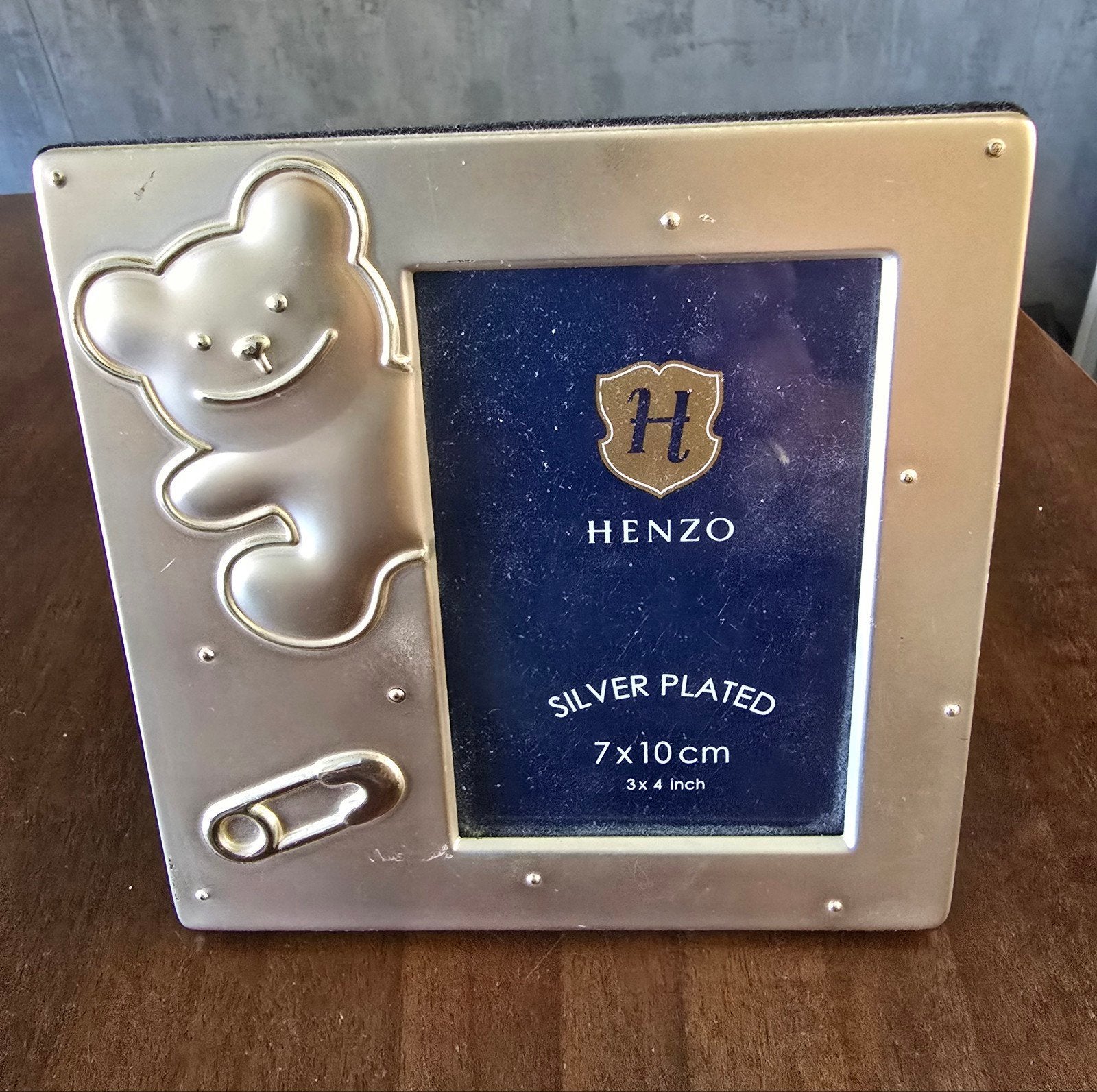 verzilverde fotolijst Henzo, Ophalen of Verzenden, Zo goed als nieuw, Overige typen