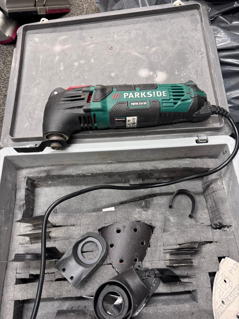 Multitools parkside, Doe-het-zelf en Verbouw, Gereedschap | Handgereedschap, Ophalen of Verzenden, Gebruikt