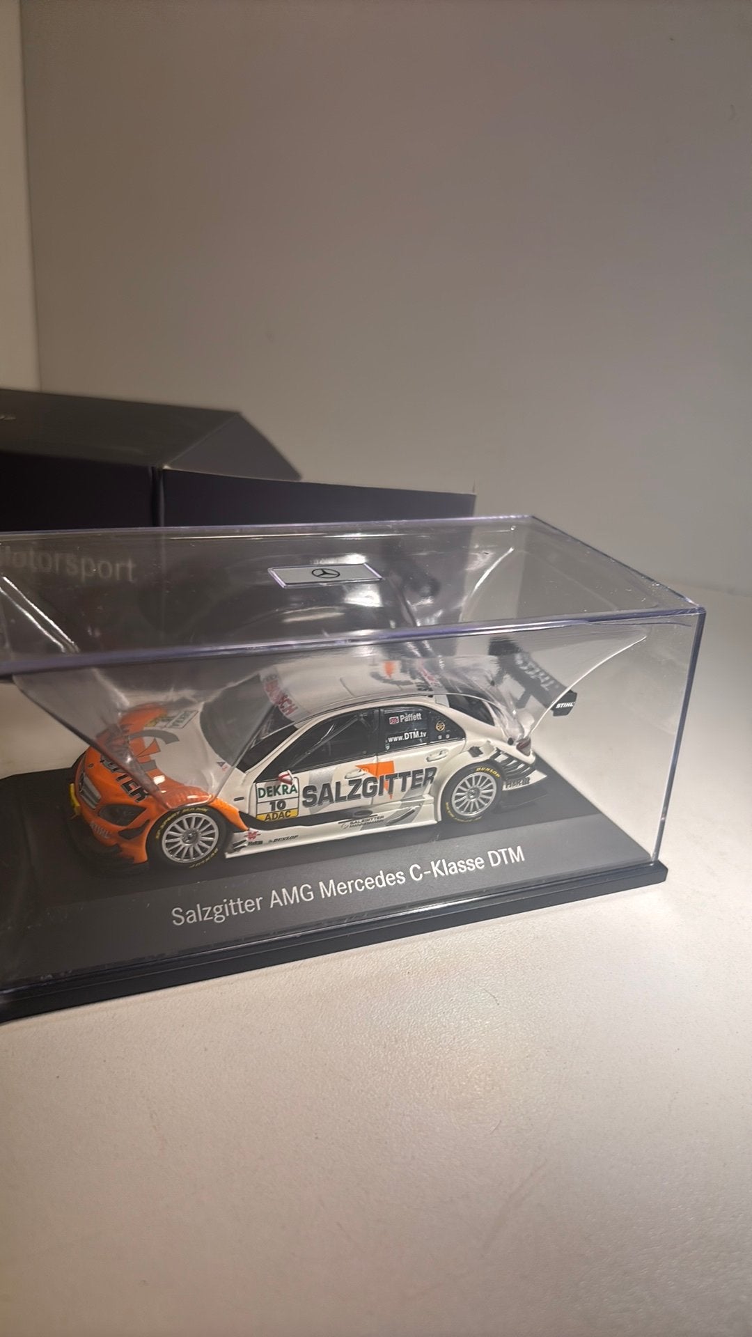 Mercedes amg c-klasse dtm #10 minichamps 1.43, Hobby en Vrije tijd, Auto, Ophalen of Verzenden, MiniChamps, A