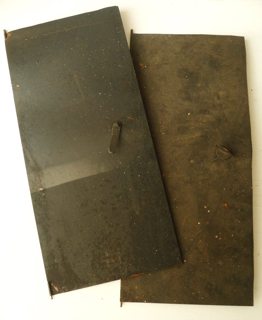 2 antieke deuren van een vroeg comtoise, Antiek en Kunst, Ophalen of Verzenden