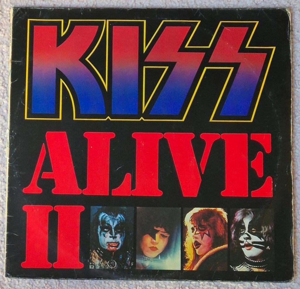 Kiss – Alive II (2LP), Ophalen of Verzenden, 1970 - 1979, Gebruikt, 12 inch