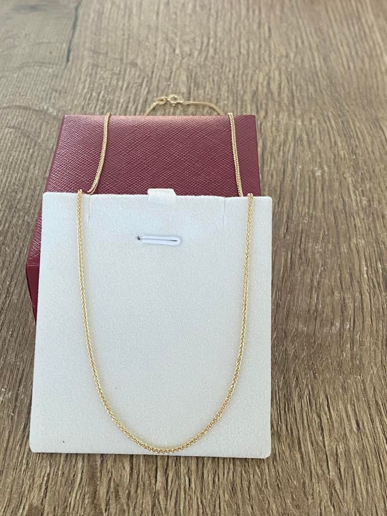 14 karaat gouden ketting gemerkt 585, Ophalen of Verzenden, Nieuw, Goud, Goud