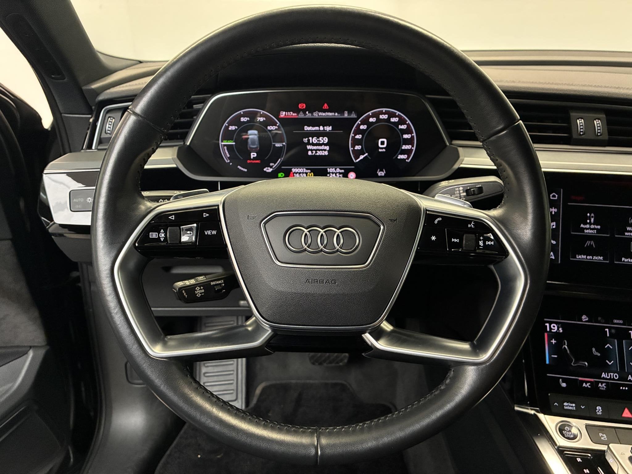 Audi e-tron Sportback 50 quattro S edition 71 kWh | TREKHAAK, Auto's, 71 kWh, Met garantie (alle), Automatische klimaatregeling