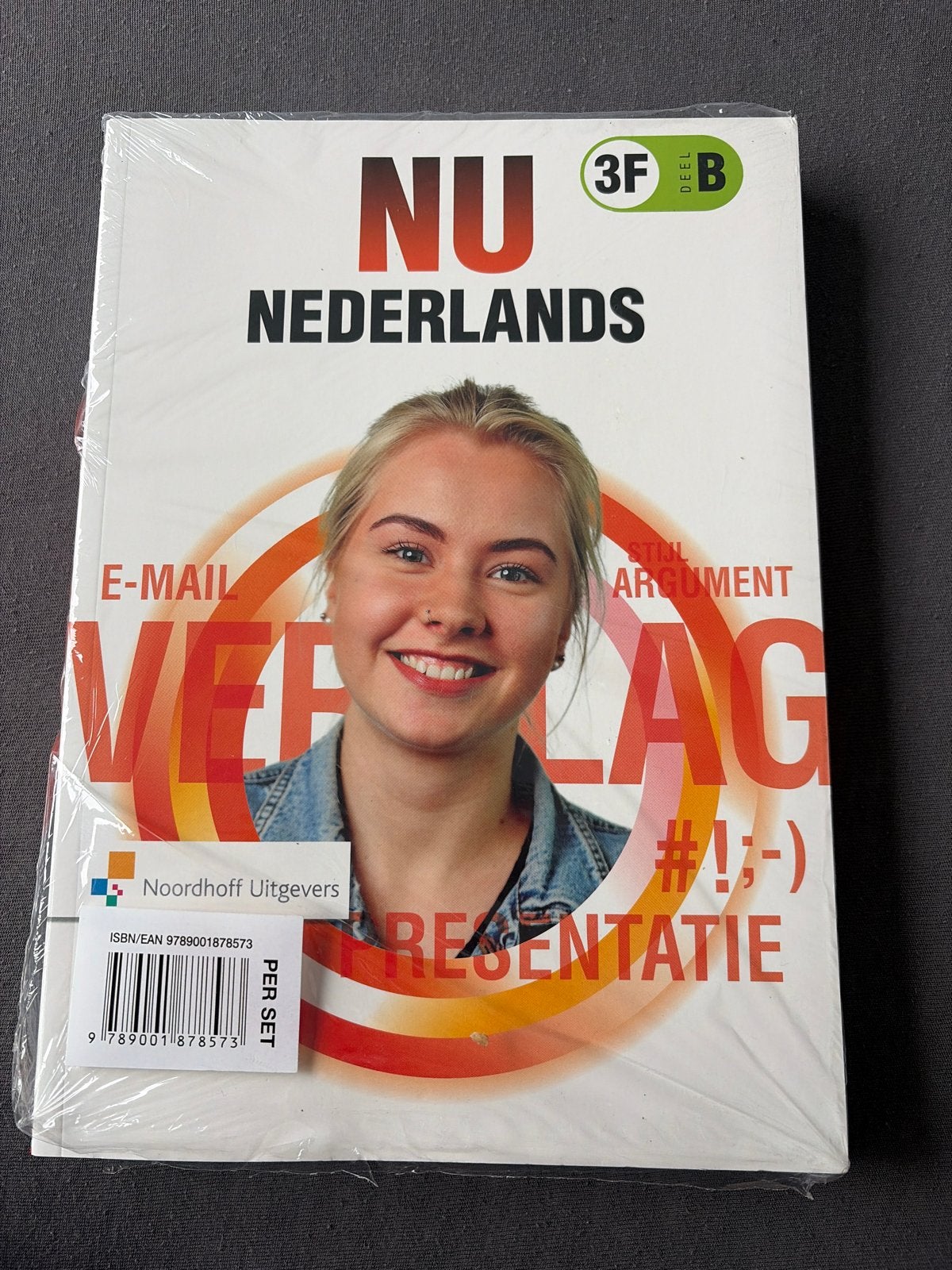 Nieuw boek: Nu Nederlands 3F B - Noordhoff Uitgevers, Ophalen of Verzenden, Nieuw, MBO