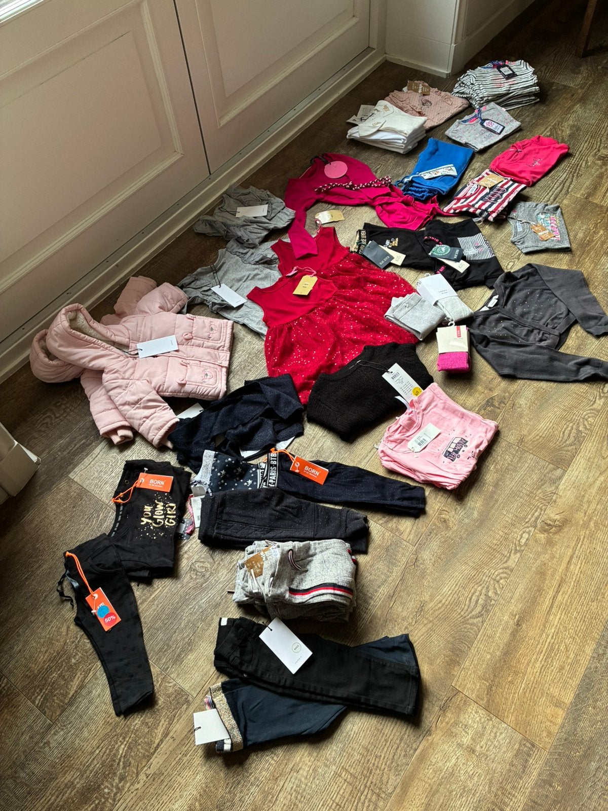 Nieuw meisjes pakket, maat 50 tot en met 110, Ophalen of Verzenden, Nieuw