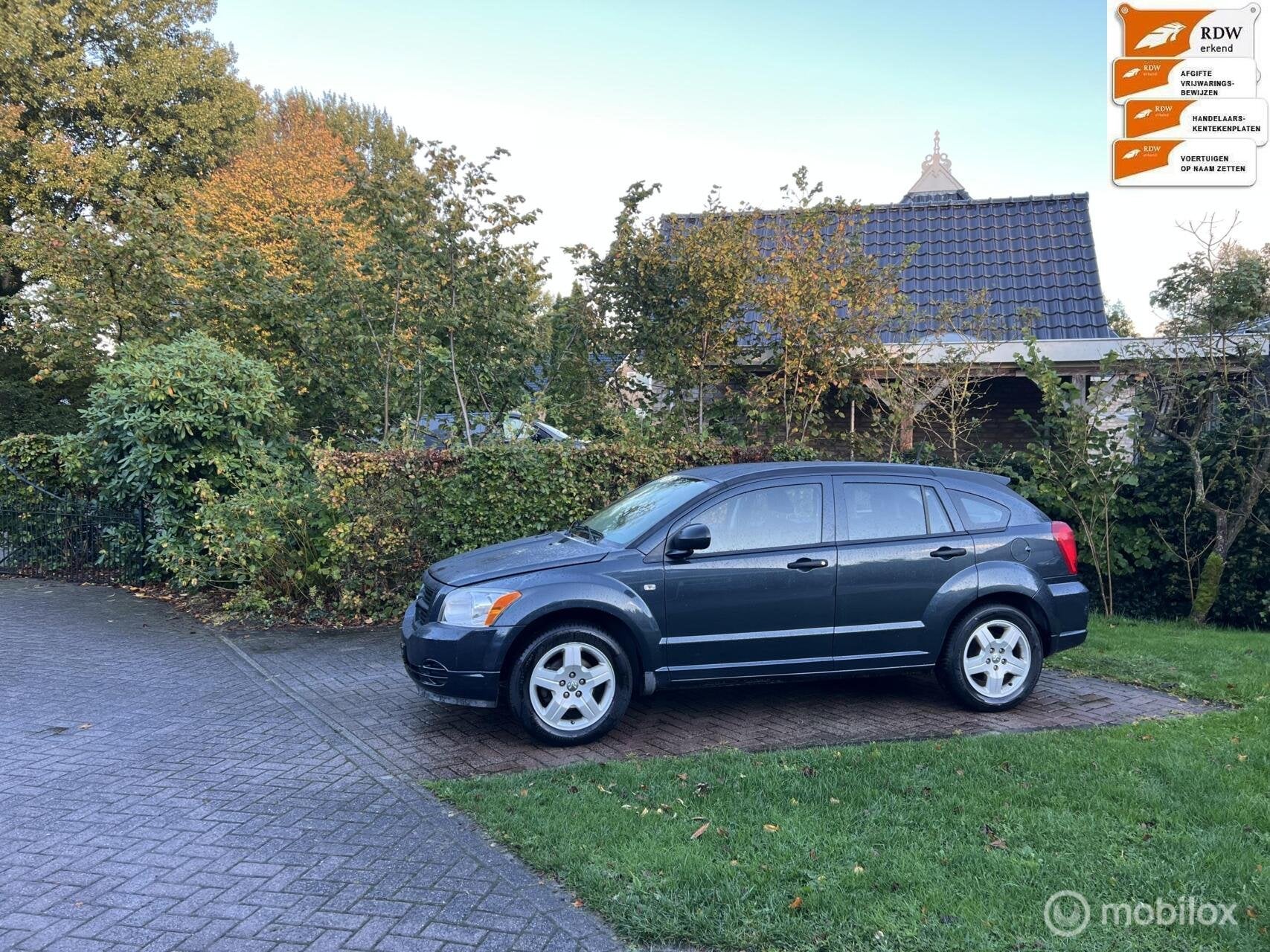 Dodge Caliber 1.8 SXT bj 2008 Tekst goed lezen!, Auto's, Voorwielaandrijving, 450 kg, Gebruikt, 1295 kg
