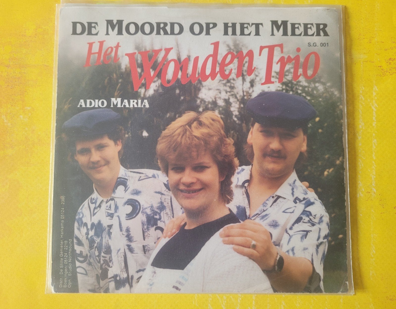 Het Wouden Trio - De moord op het meer -  Adio  Maria, Ophalen, Zo goed als nieuw, Overige formaten, Levenslied of Smartlap
